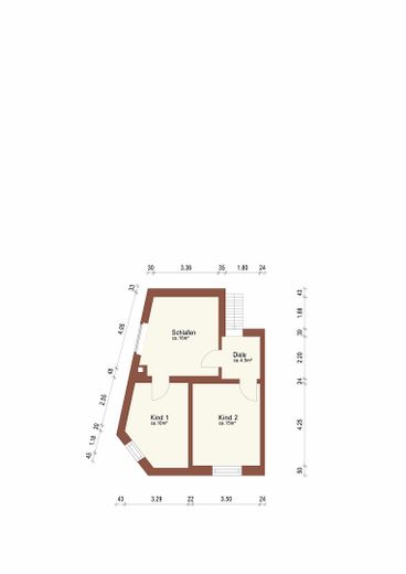 Grundriss 2. Etage