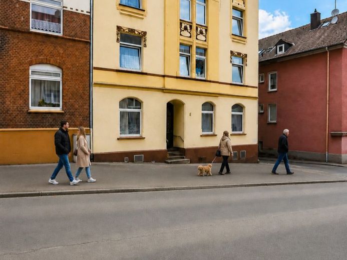 131 m² mit Balkon & Dachausbau-Potenzial – 4-Zimmer-Wohnung und Stellplatz-Provisionsfrei – Foto 1