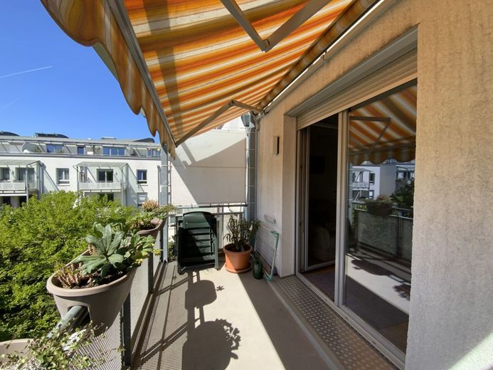 Elegante 3-Zimmer-Wohnung mit Westbalkon in Top-Lage Mainz-Gonsenheim - bezugsfrei! – Balkon