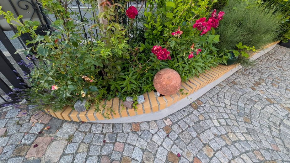 Baubiologischer, moderner Wohntraum in Top-Lage  · Chemnitz - Glösa-Draisdorf – Ansicht Garten Hof