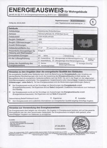 Freistehendes Einfamilienhaus 4 Zimmern 2x Garage + 694qm Bodend – Foto 23