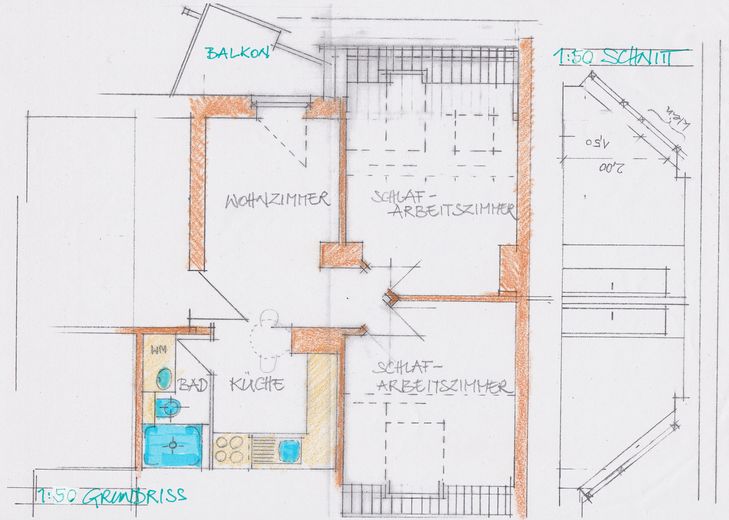 Grundriss & Schnitt