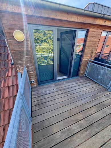 Designer Loft incl. Balcony & Terrace in a Listed Complex, Private Sale – Terrasse 2.OG 1