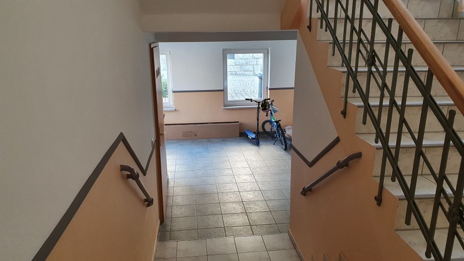 Gepflegtes, Treppenhaus Detail