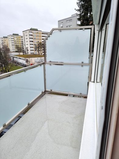 Südbalkon mit V2A Edelstahl...