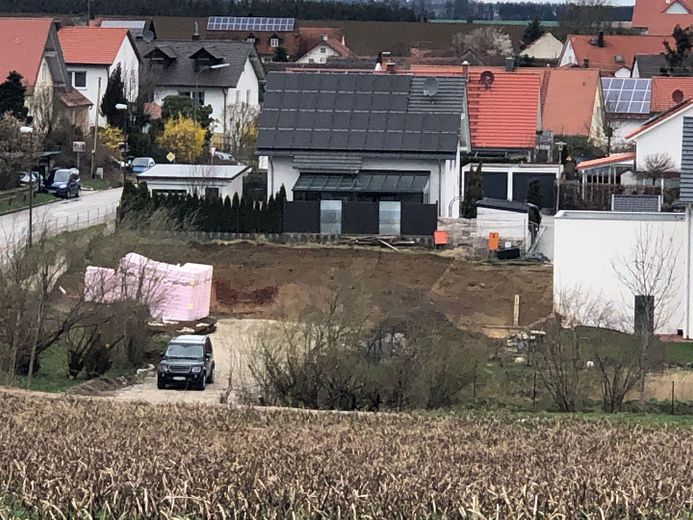 Ansicht von Süden nach Norden