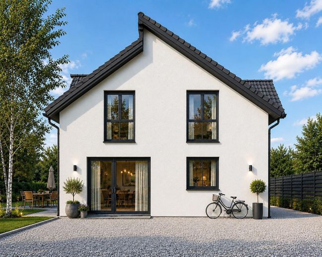 Zahlen Sie noch Miete – oder investieren Sie schon in Ihr eigenes Zuhause? – Beispielansicht Südansicht