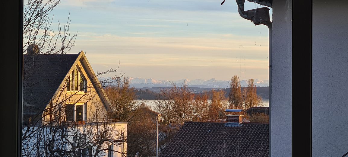 Aussicht vom Fernsehbereich