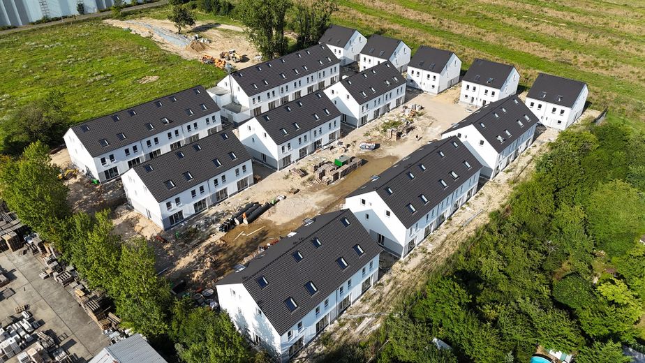 Quartieransicht von oben