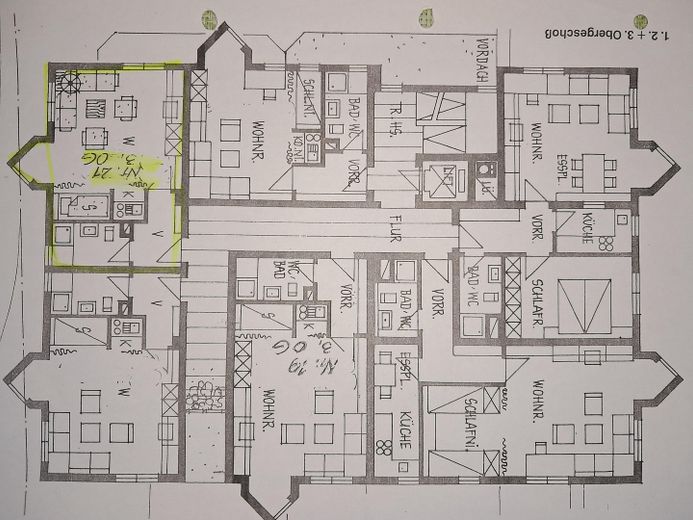 Appartamento di 1 locale in posizione centrale a 74072 Heilbronn – Foto 13