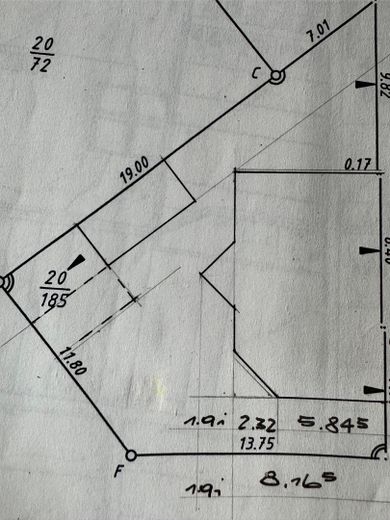 Grundriss Grundstück