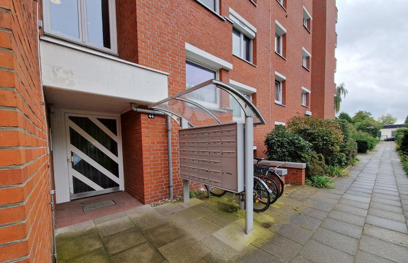 Provisionsfrei & bezugsfrei: 1,5-Zimmer-Wohnung mit Balkon – Eingang