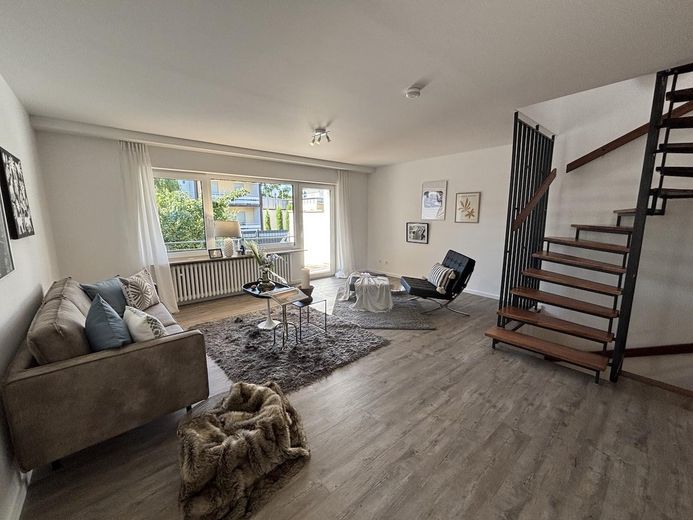 Şık ambiyansa sahip modern yaşam – Wohnzimmer Ansicht 2