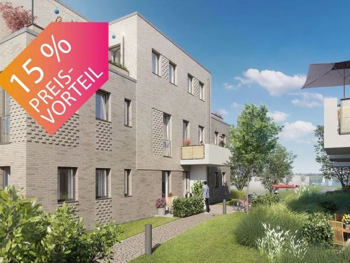 3-Zimmer-Wohnung im 1. OG im MIEN ANKER Kappeln – hochwertiger Neubau an der Schlei – फोटो 1