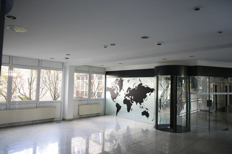 Haupteingang von innen