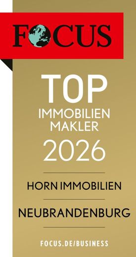 HORN IMMOBILIEN++ Neustrelitz, Mehrfamilienhaus mit 6 WE, Balkone, Stellplätze und Keller -vermietet- – Top Makler FOCUS