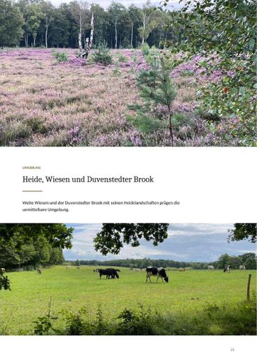 Ein Zuhause mit Charakter – Heide, Wiesen, Duvenst.-Brook