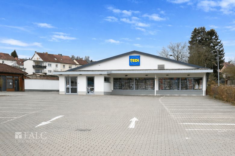 Attraktive Gewerbeimmobilie mit langfristigem Mieter TEDi in Oberzent-Beerfelden – Außenansicht