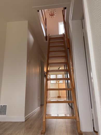 Treppe ins Dachgeschoss