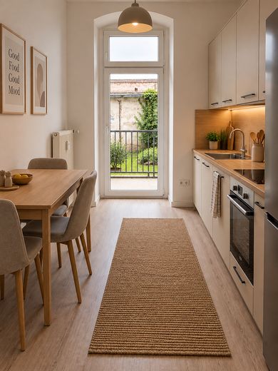 Neu renovierte 3-Zimmerwohnung mit Balkon zu vermieten – Küche