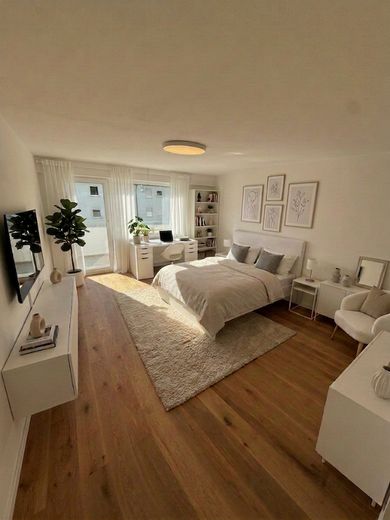 3 Zimmer Wohnung als WG zu vermieten – Zimmer 2 möbliert
