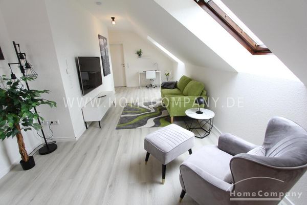 Modern möblierte 2-Zimmer-Dachgeschosswohnung in Wesseling!