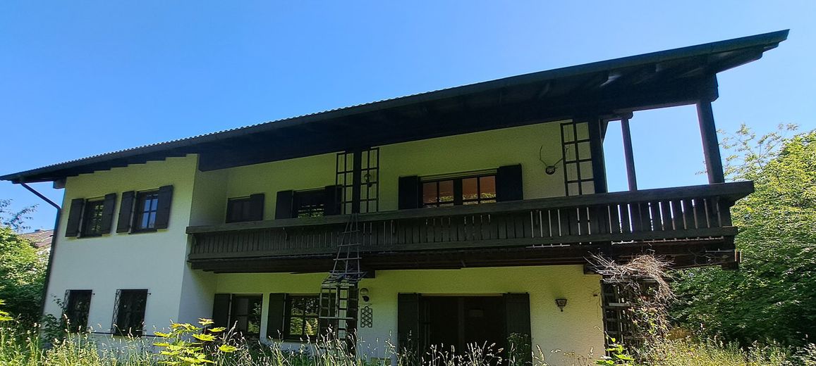 Hausansicht vom Garten