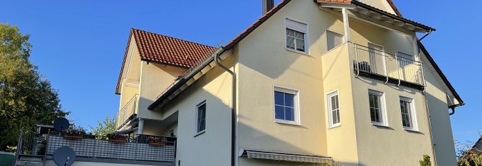 Helle 4-ZKB-Maisonette mit Balkon & Garten – ruhig wohnen in Zusmarshausen-Wollbach - PROVISIONSFREI – Außen