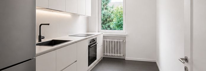 Exklusive Gartenwohnung im energetisch kernsanierten Mehrfamilienhaus – Küche