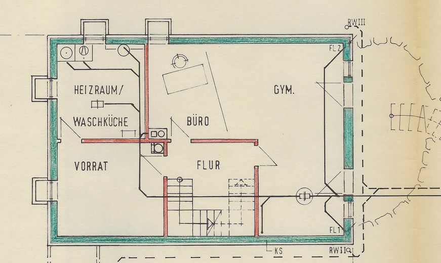 Plan Kellergeschoss