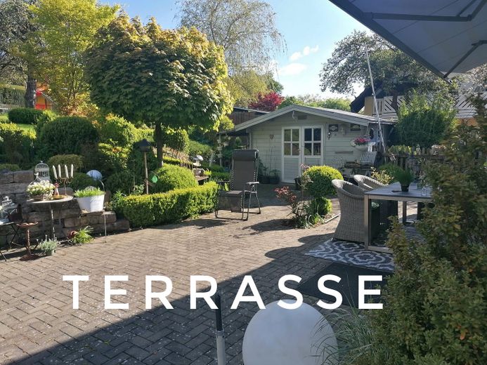 Terrasse zum Garten