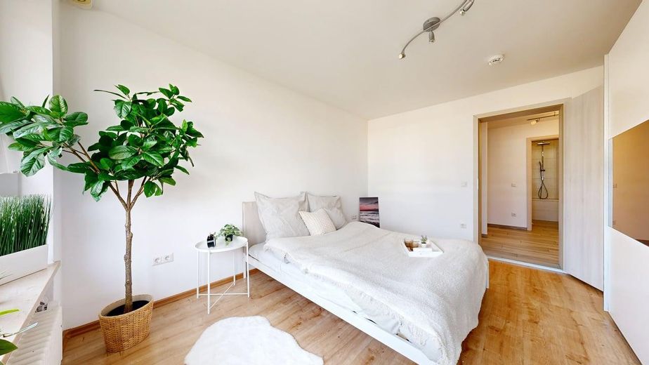 3 Zimmer Wohnung in Haar – ideal für Paare & kleine Familien – Zimmer 1 Bild 3