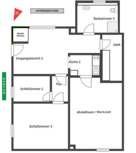 UG Grundriss