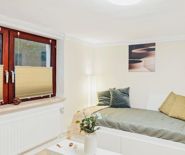 1 Bedroom Souterrain in Lurup (Hamburg West) Garden Furnished – ALL INCL. – 1-Zimmer Oase + Garten – Foto 12