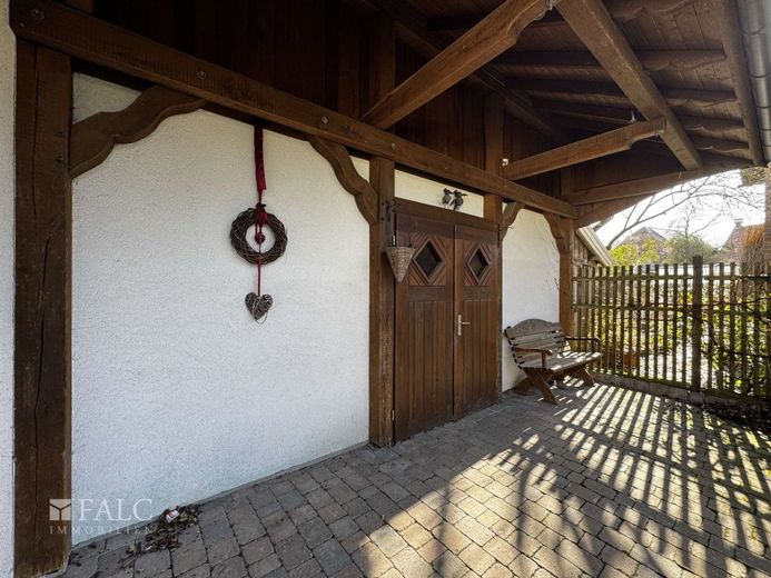 Im Kern von Nottuln - Idyllisches Einfamilienhaus mit historischen Akzenten – Eingang