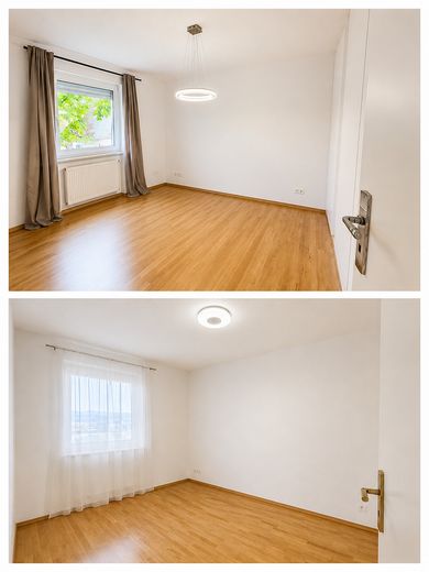 Modernisiertes Einfamilienhaus mit Wintergarten, Sauna und Whirlpool in Düsseldorf – Wohnzimmer EG+OG