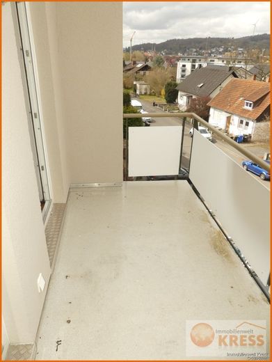 reserviert!!! Renovierte Einzimmerwohnung mit Balkon und Küche in gepflegter Wohnlage in Schlüchtern – Bild 14