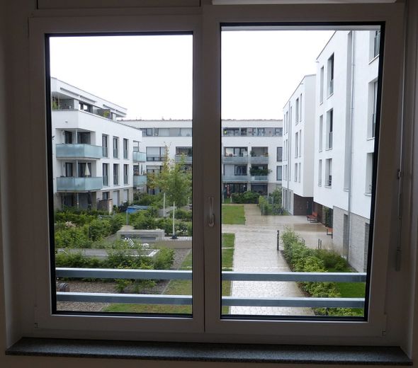 Schöne 3-Zi.-Whg. in BK Kurgarten – Blick Innenhof