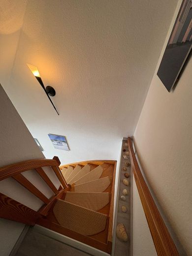 Treppe zum Schlafzimmer