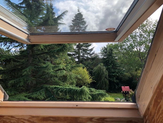 Blick aus dem 2. Schlafzimmer