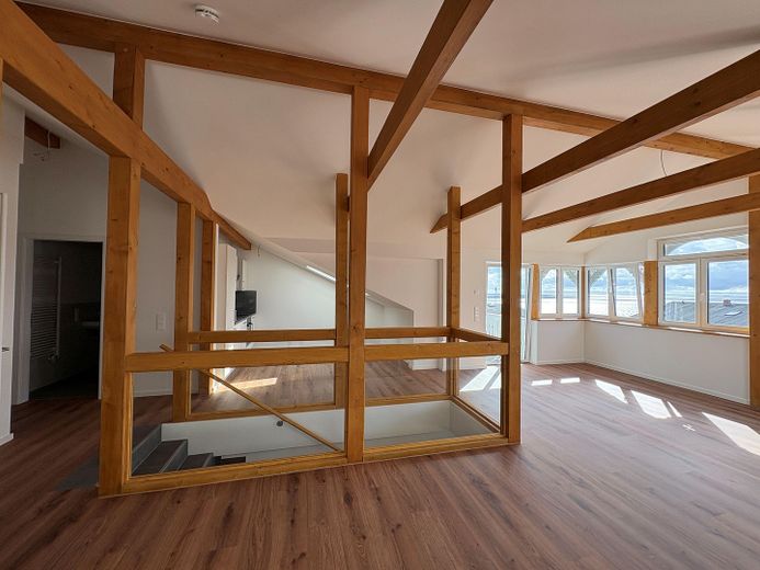 Penthouse - Neubau- Erstbezug mit Meerblick – Wohnzimmer