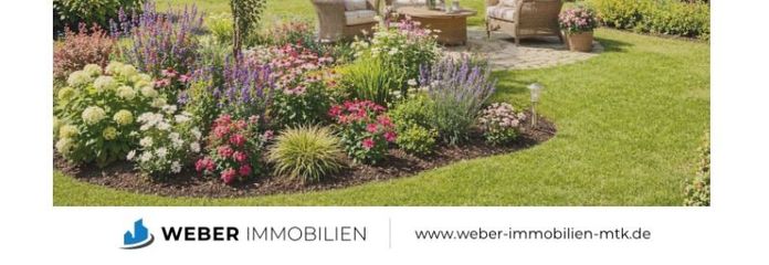 KI generiertes Gestaltungsbeispiel für den Garten, Haus 2