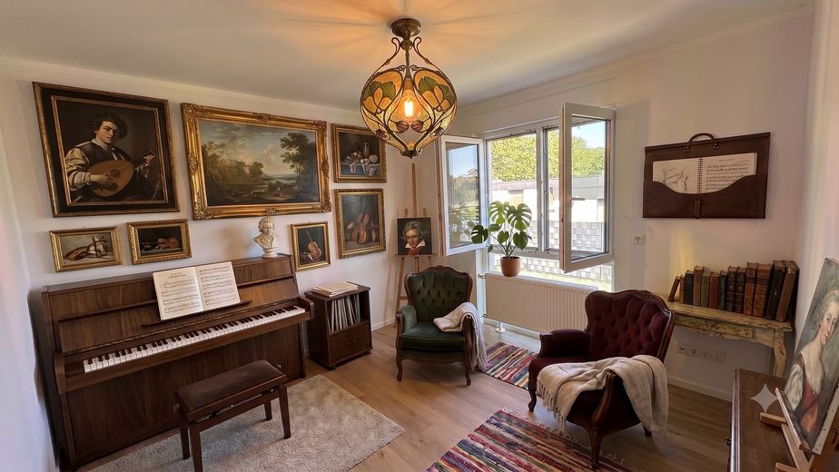 Waldrand Bungalow zu den Fischteichen incl. Strom – Kultur Raum 1 OG rechts