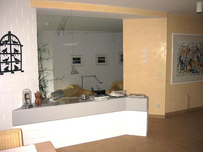 Blick ins Wohnzimmer