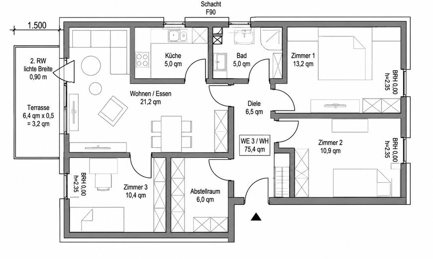Clever investieren – Eigentumswohnung in 52146 ; BJ 2020 – WE 5 aus Portfolio