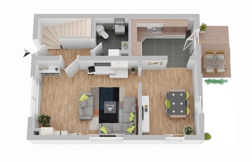 Erstbezug - Einfamilienhaus ca. 120qm mit Wohlfühlfaktor – EG