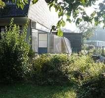 Garten und Gewächshaus