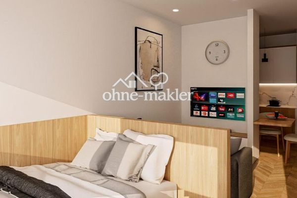 Möbliertes 1-Zimmer-Apartment in Stuttgart-Hedelfingen – frisch renoviert & clever geschnitten