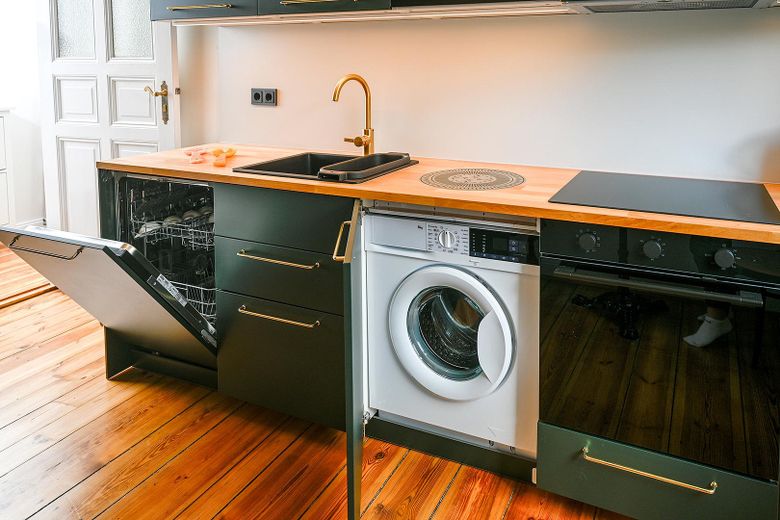 Stijlvol volledig gemeubileerd appartement van 65 m² in een oud gebouw met balkon – direct aan het Stadtpark Steglitz – Foto 10