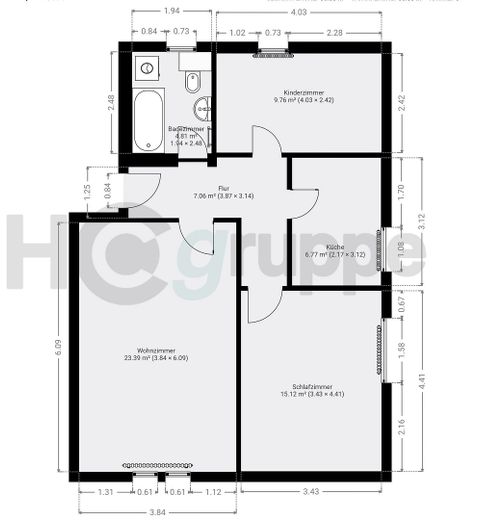 Erstklassig saniert: 3-Zimmer-Wohnung in Pattensen – Foto 31